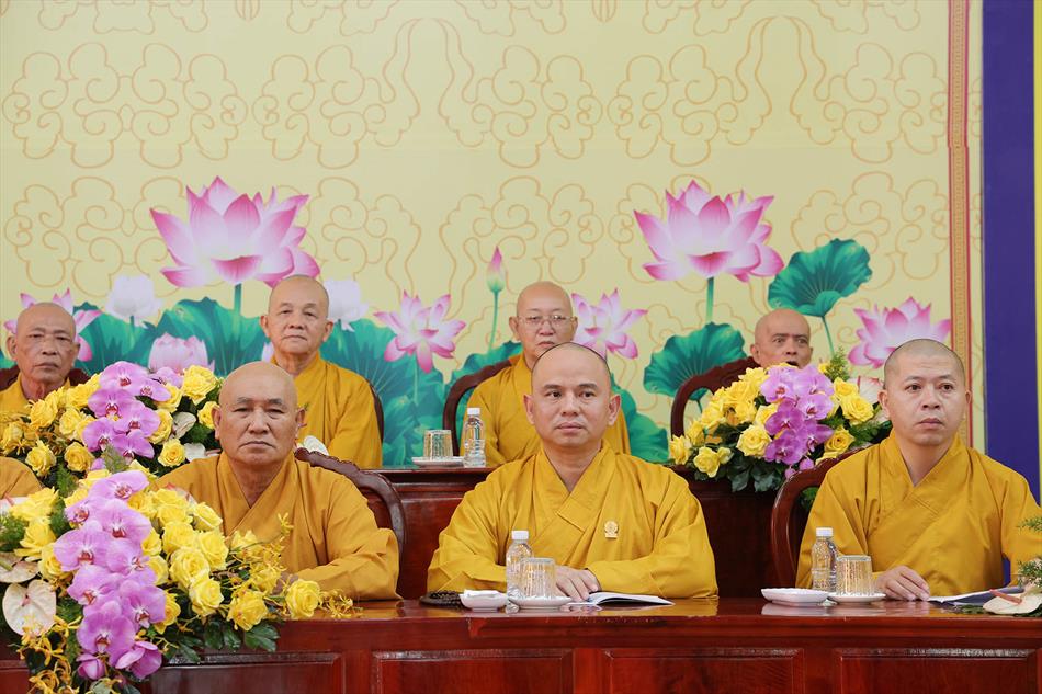 Lễ tổng khai giảng khoá an cư kiết hạ của Phật giáo Long An năm 2025 Lễ tổng khai giảng khoá an cư kiết hạ của Phật giáo Long An năm 2025