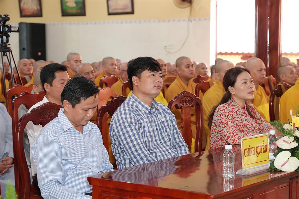 Lễ tổng khai giảng khoá an cư kiết hạ của Phật giáo Long An năm 2025 Lễ tổng khai giảng khoá an cư kiết hạ của Phật giáo Long An năm 2025
