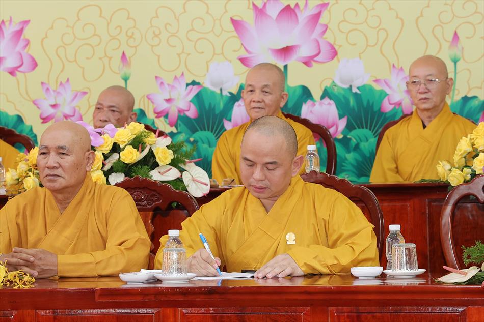 Lễ tổng khai giảng khoá an cư kiết hạ của Phật giáo Long An năm 2025 Lễ tổng khai giảng khoá an cư kiết hạ của Phật giáo Long An năm 2025