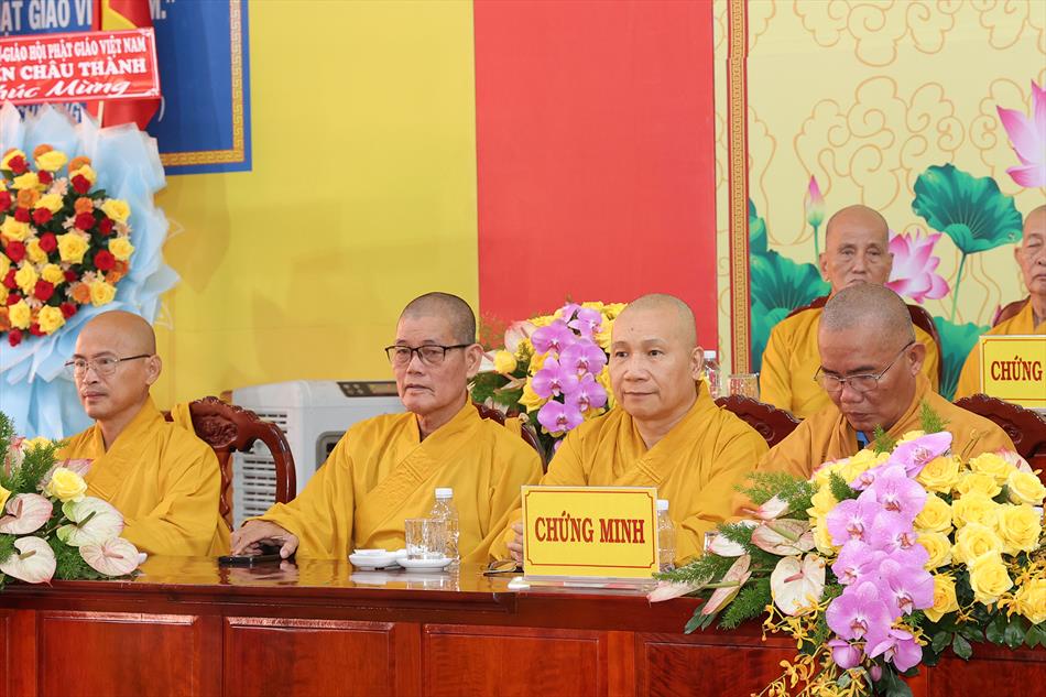 Lễ tổng khai giảng khoá an cư kiết hạ của Phật giáo Long An năm 2025 Lễ tổng khai giảng khoá an cư kiết hạ của Phật giáo Long An năm 2025