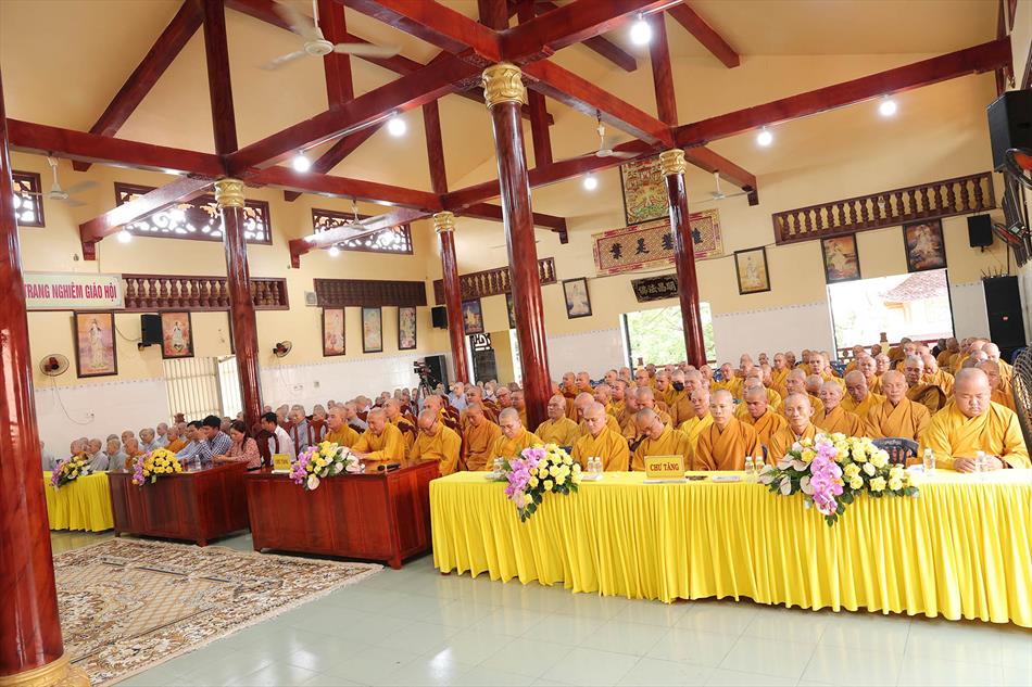 Lễ tổng khai giảng khoá an cư kiết hạ của Phật giáo Long An năm 2025 Lễ tổng khai giảng khoá an cư kiết hạ của Phật giáo Long An năm 2025