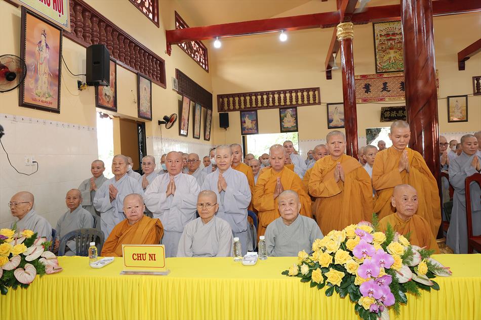 Lễ tổng khai giảng khoá an cư kiết hạ của Phật giáo Long An năm 2025 Lễ tổng khai giảng khoá an cư kiết hạ của Phật giáo Long An năm 2025