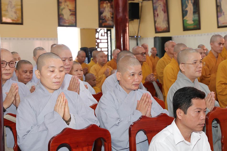 Lễ tổng khai giảng khoá an cư kiết hạ của Phật giáo Long An năm 2025 Lễ tổng khai giảng khoá an cư kiết hạ của Phật giáo Long An năm 2025
