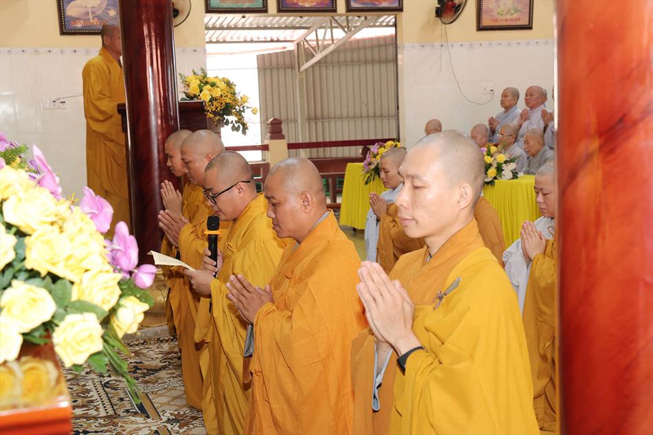 Lễ tổng khai giảng khoá an cư kiết hạ của Phật giáo Long An năm 2025 Lễ tổng khai giảng khoá an cư kiết hạ của Phật giáo Long An năm 2025