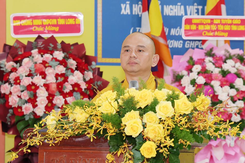 Lễ tổng khai giảng khoá an cư kiết hạ của Phật giáo Long An năm 2025 Lễ tổng khai giảng khoá an cư kiết hạ của Phật giáo Long An năm 2025