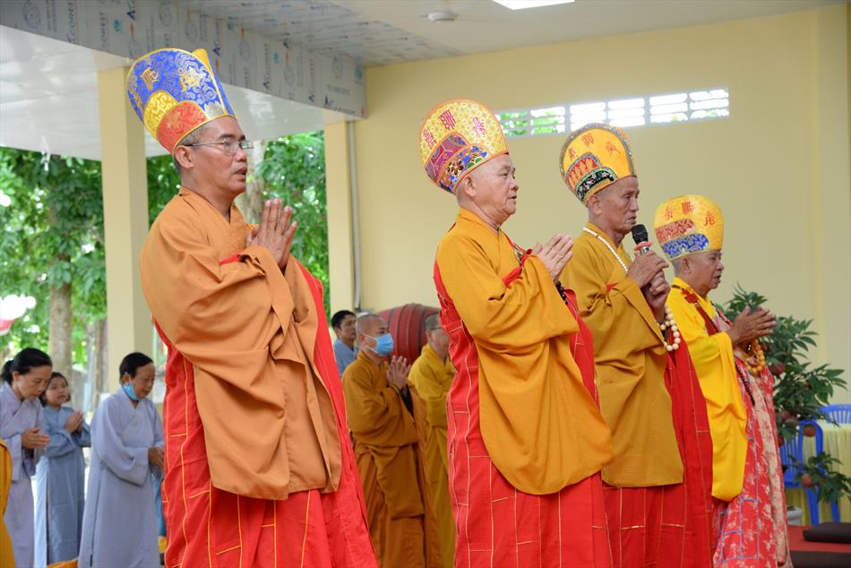 Lễ trai tăng cầu an gia đình Phật tử Thiện Tâm – Diệu Thanh