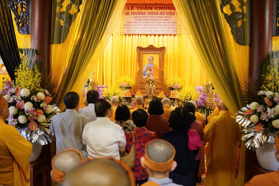 LỄ TƯỞNG NIỆM TUẦN CHUNG THẤT NI TRƯỞNG THÍCH NỮ DIỆU NGHĨA – NÚI BÀ TÂY NINH LỄ TƯỞNG NIỆM TUẦN CHUNG THẤT NI TRƯỞNG THÍCH NỮ DIỆU NGHĨA – NÚI BÀ TÂY NINH