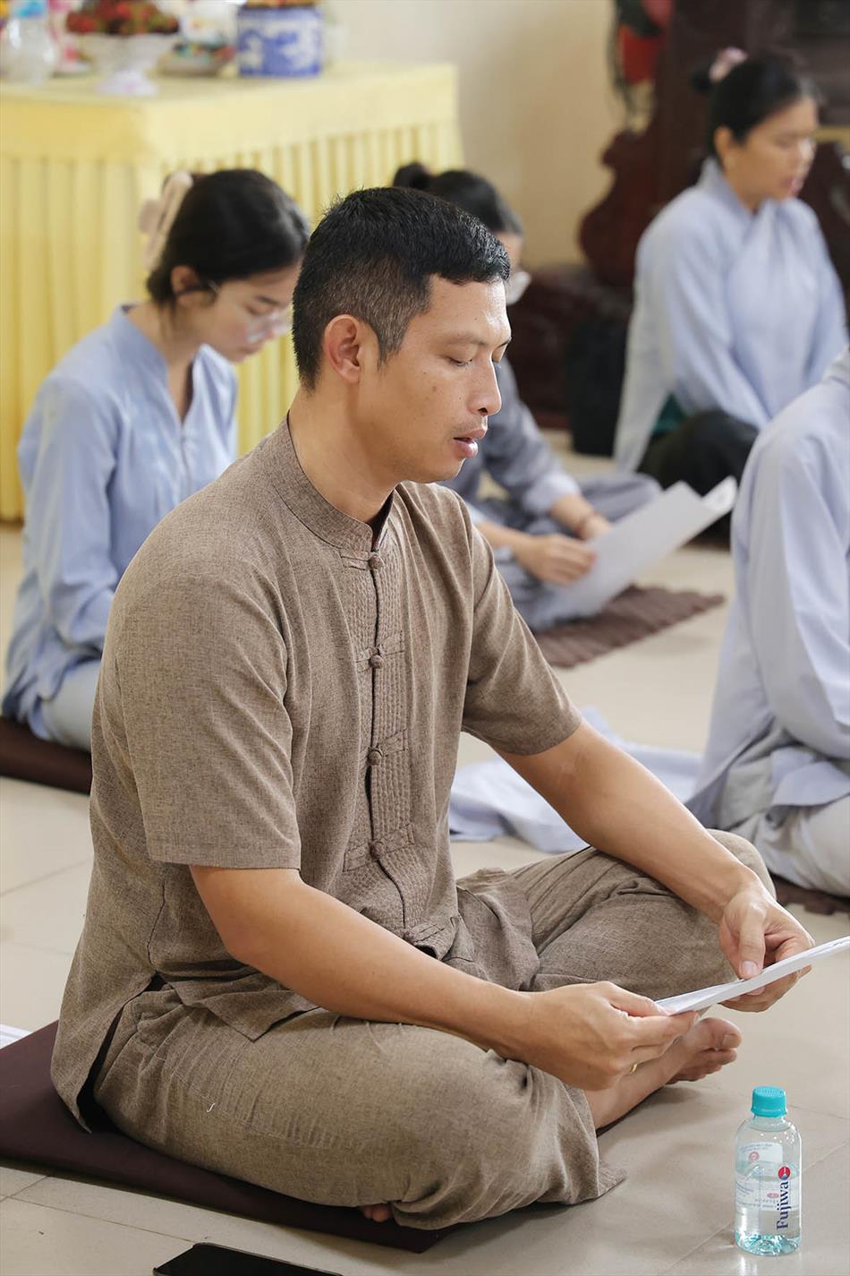 MỘT NGÀY TU TẬP THIỀN CHÁNH NIỆM TẠI CHÙA ÂN THỌ MỘT NGÀY TU TẬP THIỀN CHÁNH NIỆM TẠI CHÙA ÂN THỌ