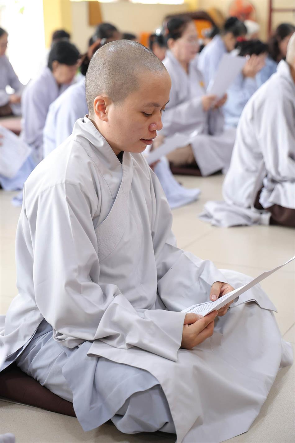 MỘT NGÀY TU TẬP THIỀN CHÁNH NIỆM TẠI CHÙA ÂN THỌ MỘT NGÀY TU TẬP THIỀN CHÁNH NIỆM TẠI CHÙA ÂN THỌ
