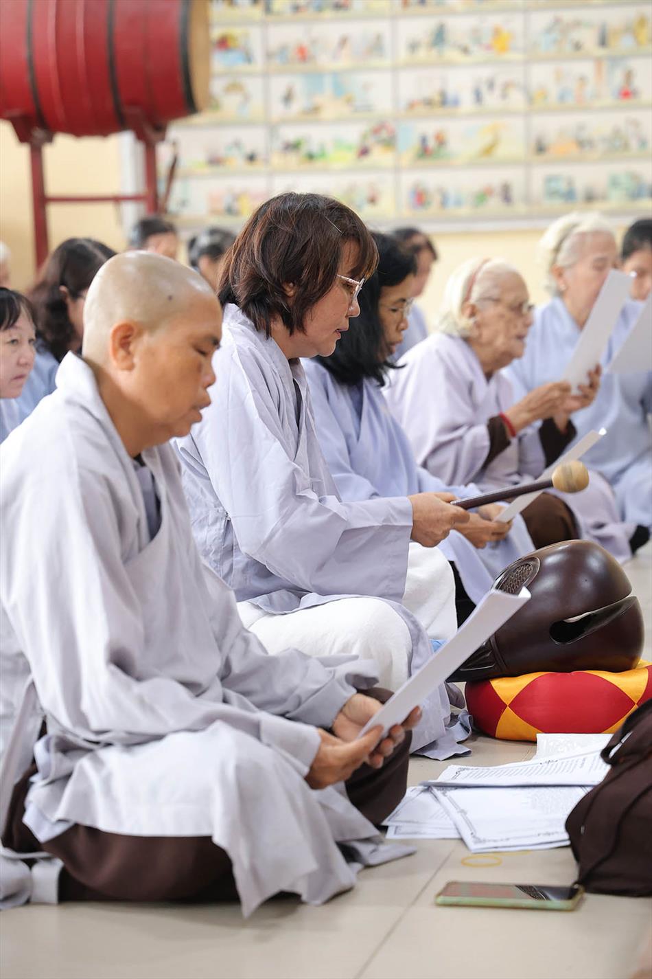 MỘT NGÀY TU TẬP THIỀN CHÁNH NIỆM TẠI CHÙA ÂN THỌ MỘT NGÀY TU TẬP THIỀN CHÁNH NIỆM TẠI CHÙA ÂN THỌ