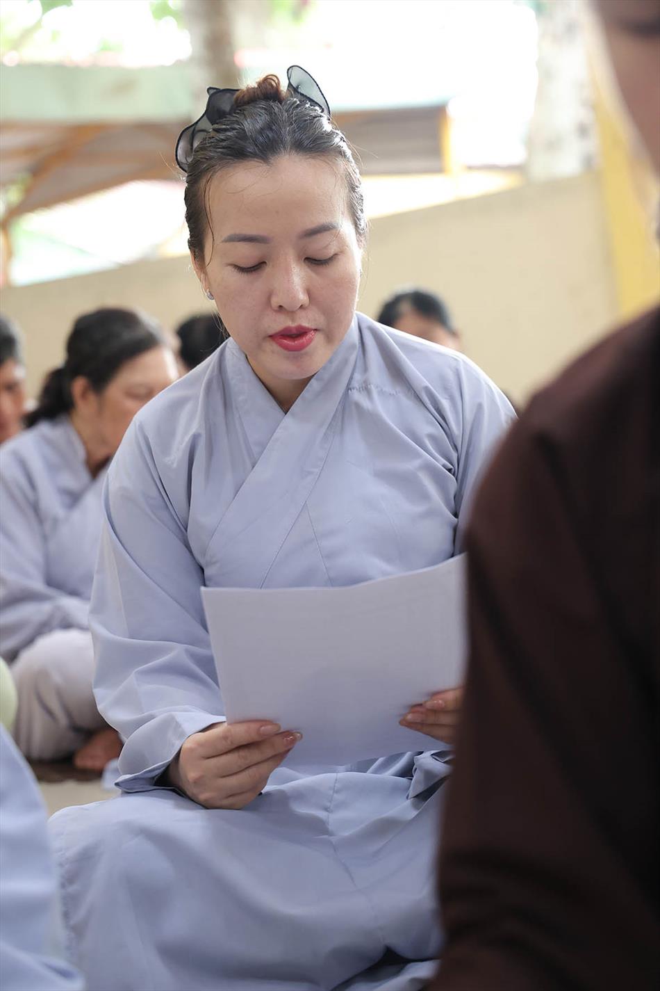 MỘT NGÀY TU TẬP THIỀN CHÁNH NIỆM TẠI CHÙA ÂN THỌ MỘT NGÀY TU TẬP THIỀN CHÁNH NIỆM TẠI CHÙA ÂN THỌ