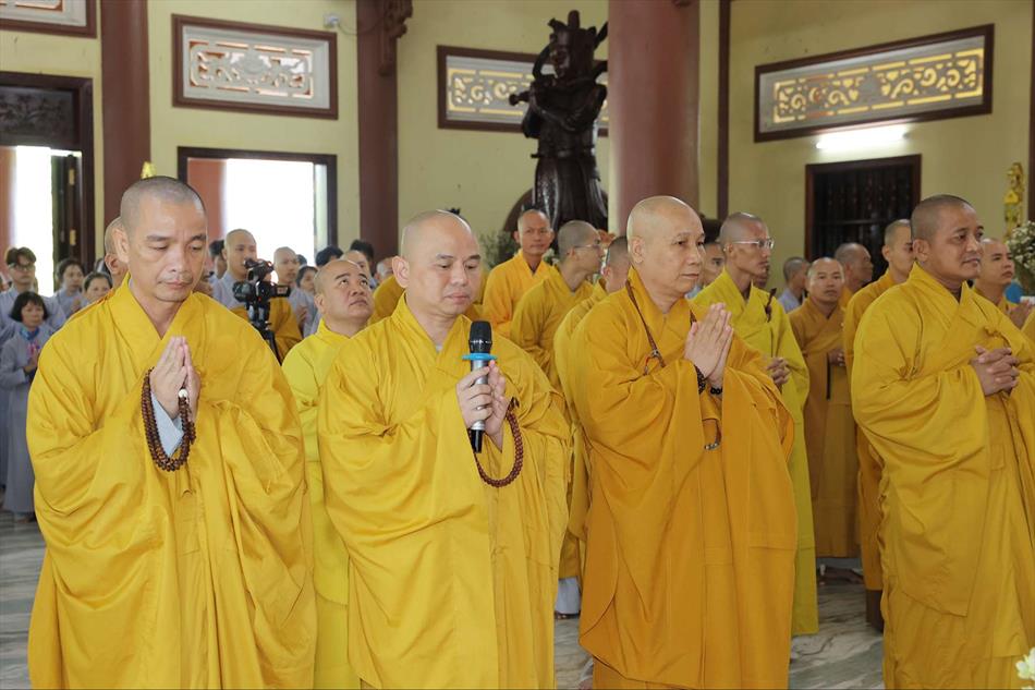 Mùng 3 Tết Thầy tại chùa Thiên Châu xuân Giáp Thìn