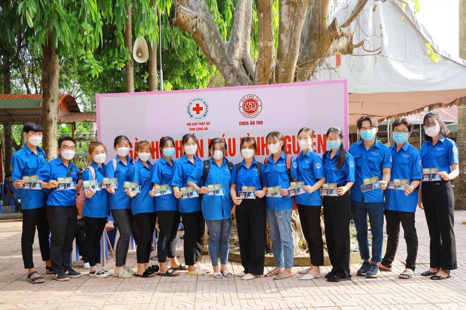 Ngày hội hiến máu tình nguyện đợt 10 tại Chùa Ân Thọ
