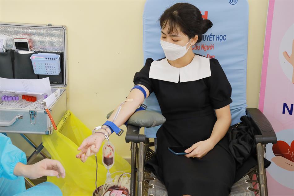 Ngày hội hiến máu tình nguyện đợt 10 tại Chùa Ân Thọ