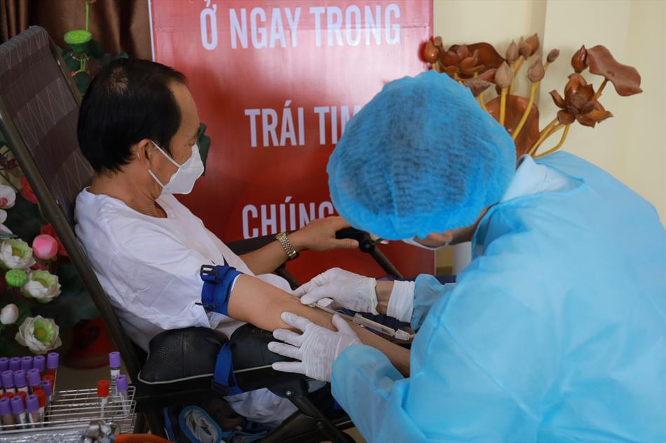 Ngày hội hiến máu tình nguyện đợt 11 tại chùa Ân Thọ