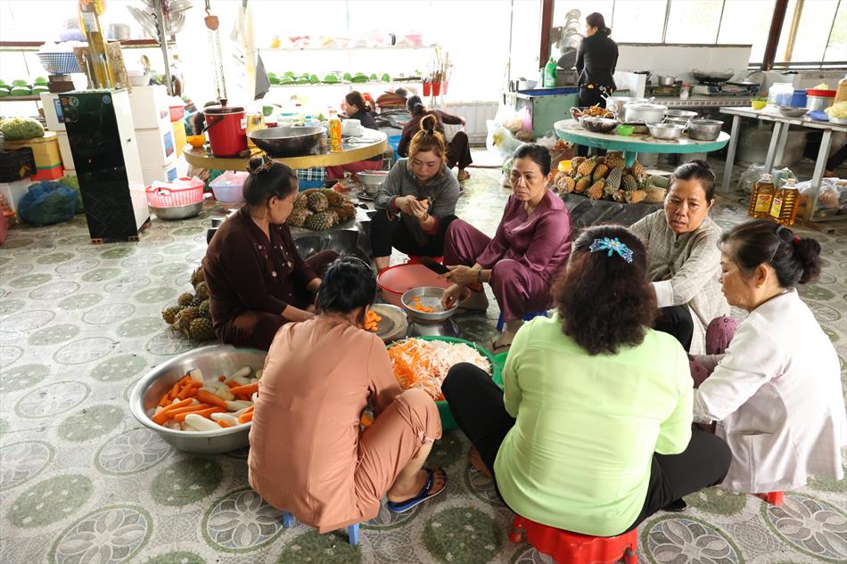 Phật giáo huyện Thạnh Hóa sẵn sàng cho Đại lễ Phật đản 2023