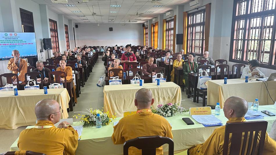 PHIÊN HỘI THẢO CHỦ ĐỀ 5, DIỄN ĐÀN 2: THÚC ĐẨY ĐOÀN KẾT – NỖ LỰC HỢP TÁC VÌ HOÀ BÌNH TOÀN CẦU PHIÊN HỘI THẢO CHỦ ĐỀ 5, DIỄN ĐÀN 2: THÚC ĐẨY ĐOÀN KẾT – NỖ LỰC HỢP TÁC VÌ HOÀ BÌNH TOÀN CẦU