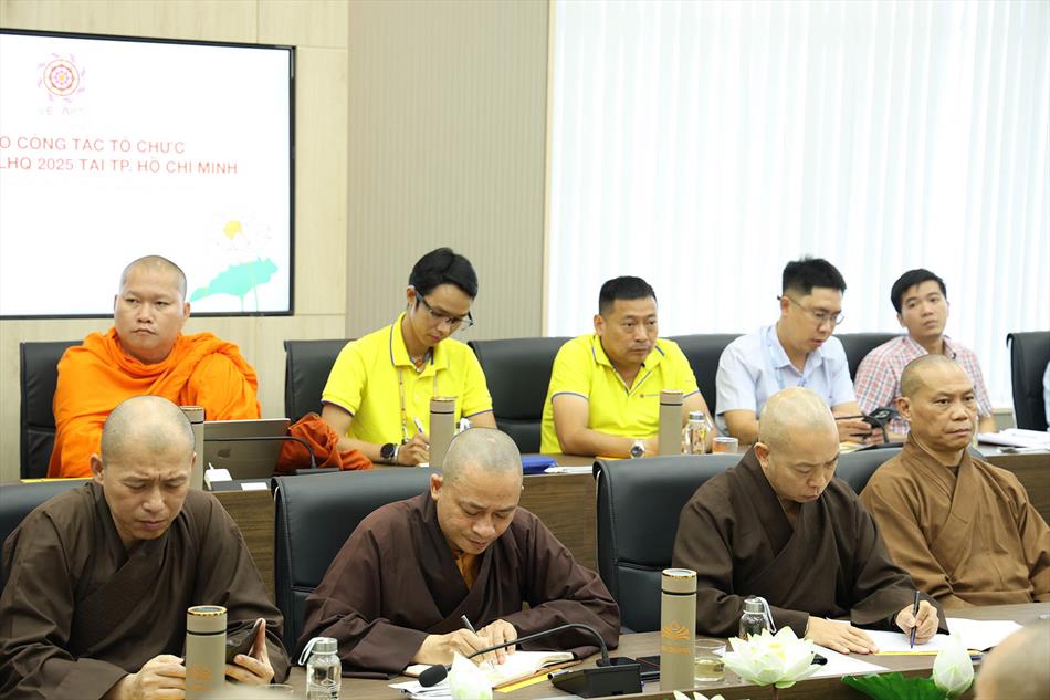 Rà soát công tác tổ chức Đại lễ Vesak Liên Hiệp Quốc 2025 tại TP.HCM Rà soát công tác tổ chức Đại lễ Vesak Liên Hiệp Quốc 2025 tại TP.HCM