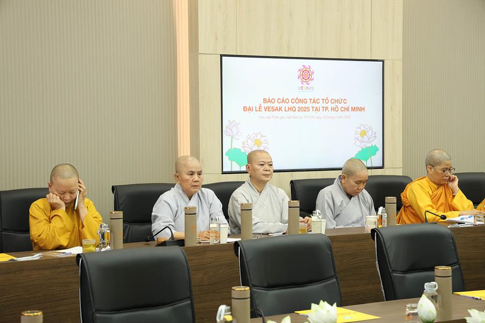 Rà soát công tác tổ chức Đại lễ Vesak Liên Hiệp Quốc 2025 tại TP.HCM Rà soát công tác tổ chức Đại lễ Vesak Liên Hiệp Quốc 2025 tại TP.HCM