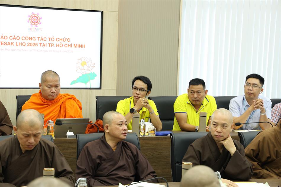 Rà soát công tác tổ chức Đại lễ Vesak Liên Hiệp Quốc 2025 tại TP.HCM Rà soát công tác tổ chức Đại lễ Vesak Liên Hiệp Quốc 2025 tại TP.HCM