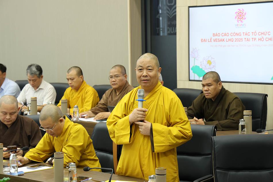 Rà soát công tác tổ chức Đại lễ Vesak Liên Hiệp Quốc 2025 tại TP.HCM Rà soát công tác tổ chức Đại lễ Vesak Liên Hiệp Quốc 2025 tại TP.HCM