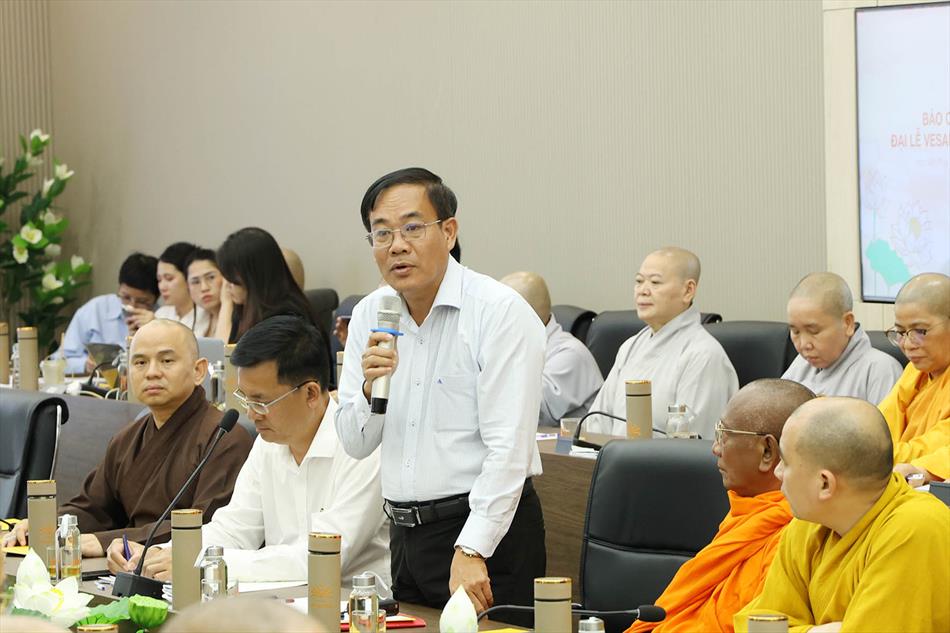 Rà soát công tác tổ chức Đại lễ Vesak Liên Hiệp Quốc 2025 tại TP.HCM Rà soát công tác tổ chức Đại lễ Vesak Liên Hiệp Quốc 2025 tại TP.HCM