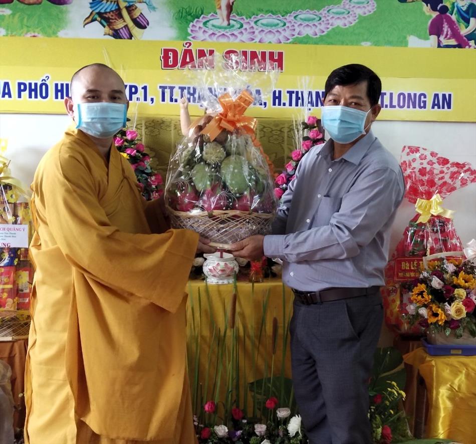 Thạnh Hóa: Ban Trị sự huyện tổ chức đại lễ Phật đản năm 2021