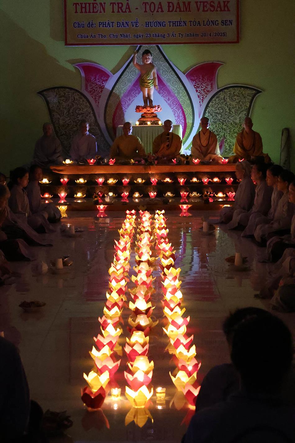 Thiền trà & tọa đàm Vesak của Ban Hoằng pháp tỉnh Long An: giây phút an trú và tri ân Đức Phật Thiền trà & tọa đàm Vesak của Ban Hoằng pháp tỉnh Long An: giây phút an trú và tri ân Đức Phật