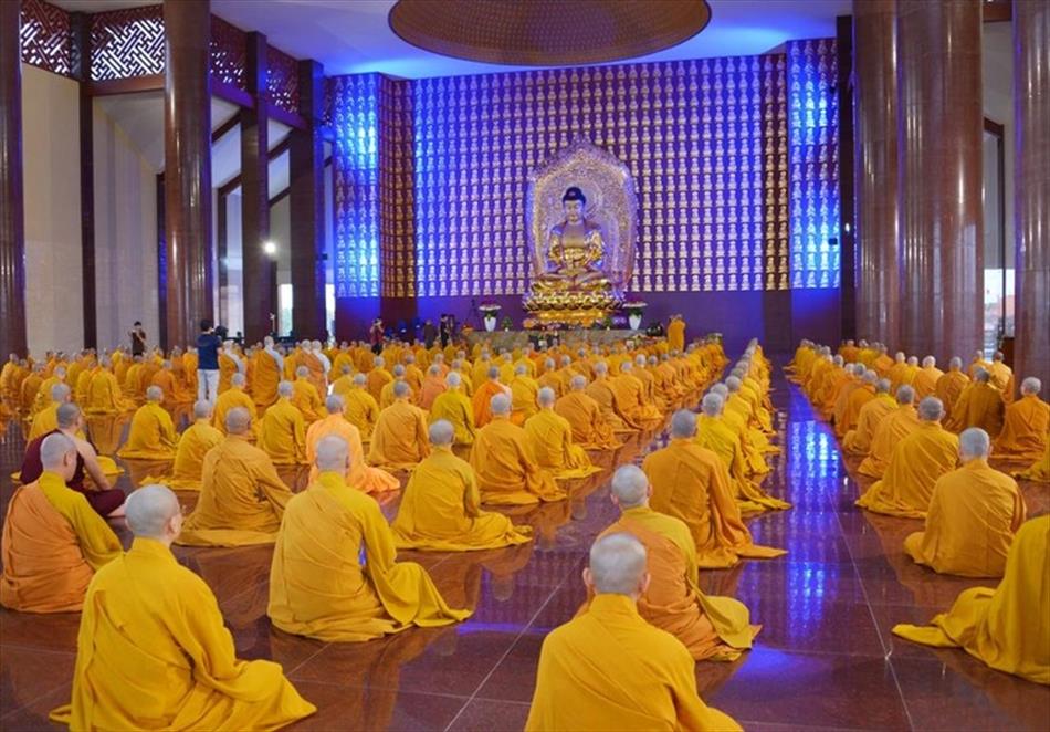 Trường hạ Học viện Phật giáo VN tại TP.HCM tổ chức lễ tác pháp Tự tứ, Vu lan