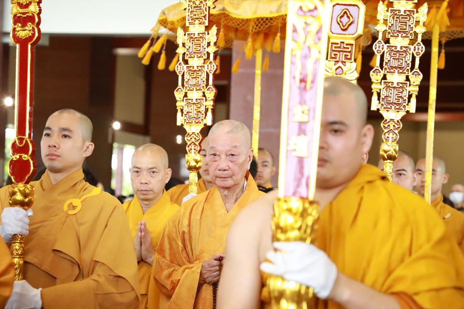 Trường hạ Học viện Phật giáo VN tại TP.HCM tổ chức lễ tác pháp Tự tứ, Vu lan