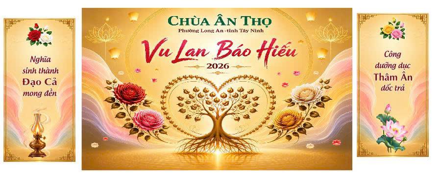 LỄ HỘI HIẾU ĐẠO RẰM THÁNG BẢY 2026 – CHÙA ÂN THỌ